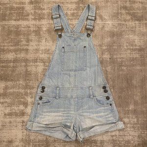 Mossimo Overall Shorts Jean Denim